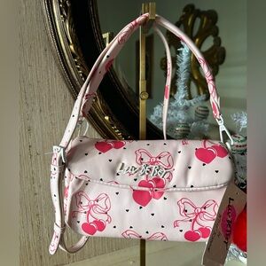 Betsey Johnson Cherry & Bow Bag NWT